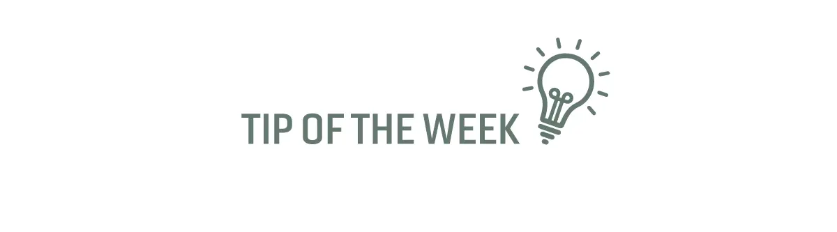 Marketing Tip of the Week
