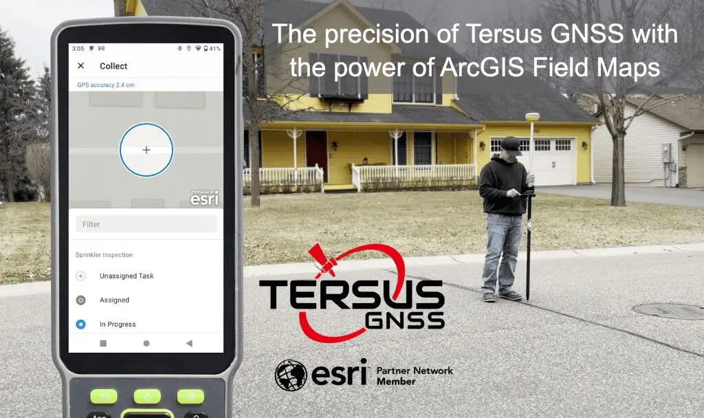 The Precision of Tersus GNSS with the Power of ArcGIS Field Maps