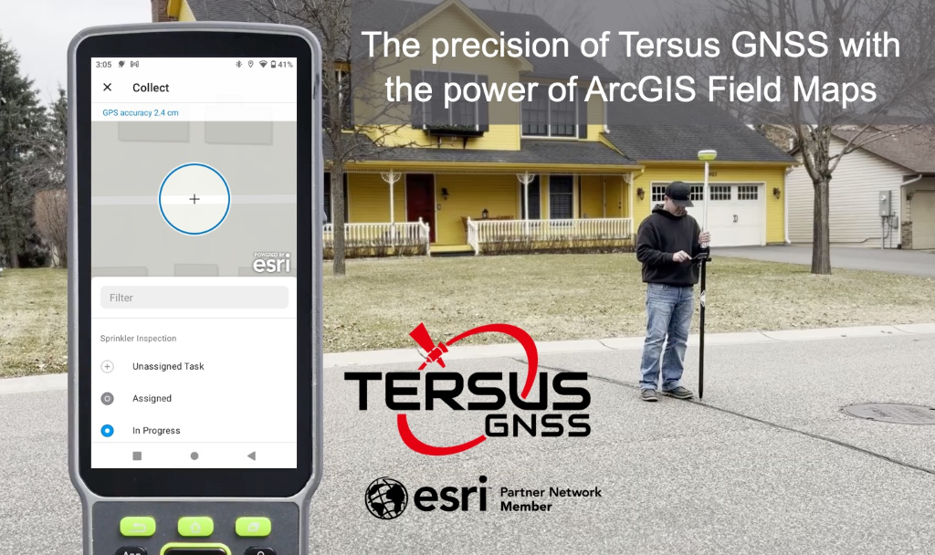 The Precision of Tersus GNSS with the Power of ArcGIS Field Maps
