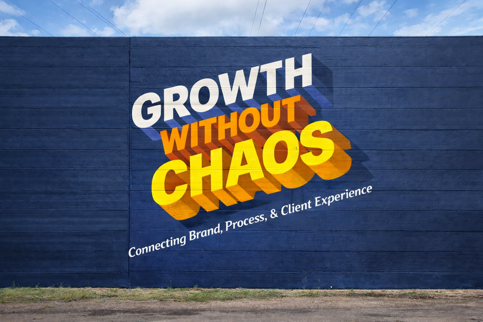Growth Without Chaos — Connecting Brand, Process, and Client Experience by Desert Creative Group